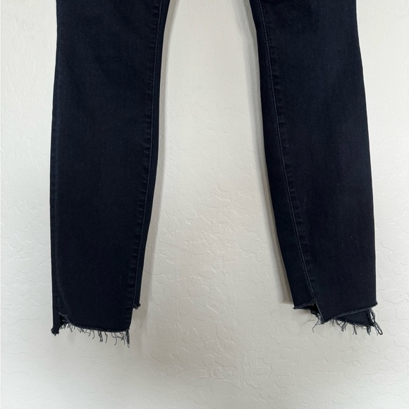 MOTHER Women's Skinny Jeans - Dark Blue - Picture 5 of 14